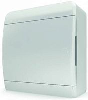 Бокс пластиковый Tekfor ЩРН-П-8 BNN 40-08-1 (240х218х102мм) IP41 белая дверца картинка 